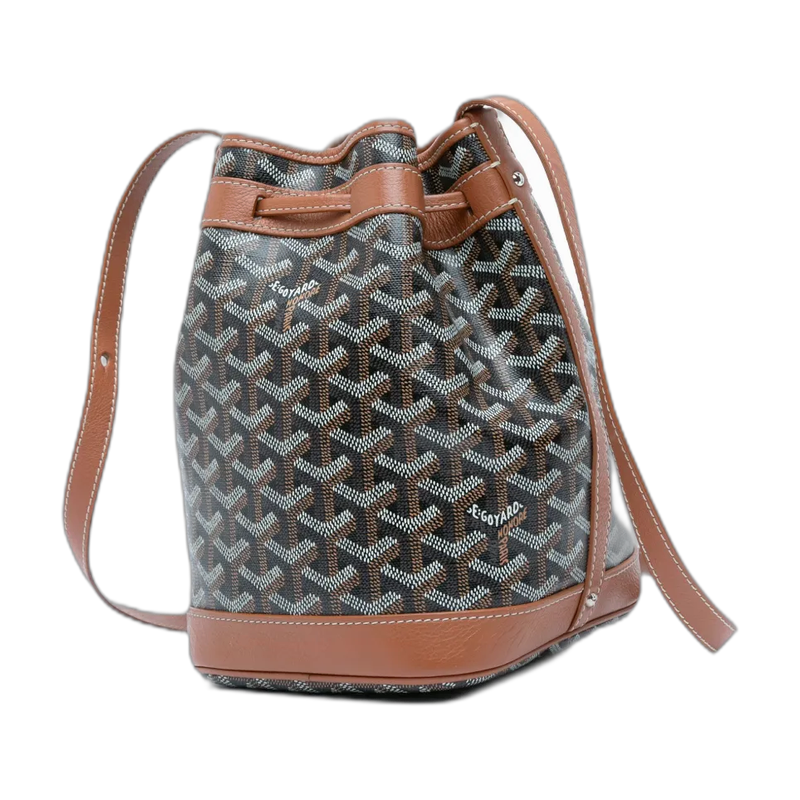 Goyard Flot Bucket in Black Petit