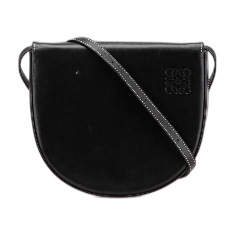 Black Loewe Heel Pouch Small