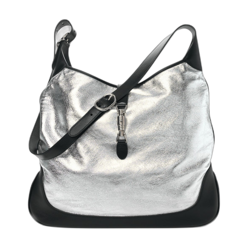 Gucci Jackie 1961 Hobo in Grey Leather