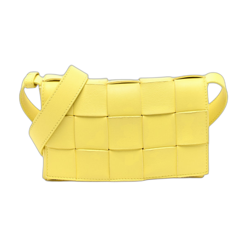 Bottega Veneta Cassette Crossbody Yellow Small