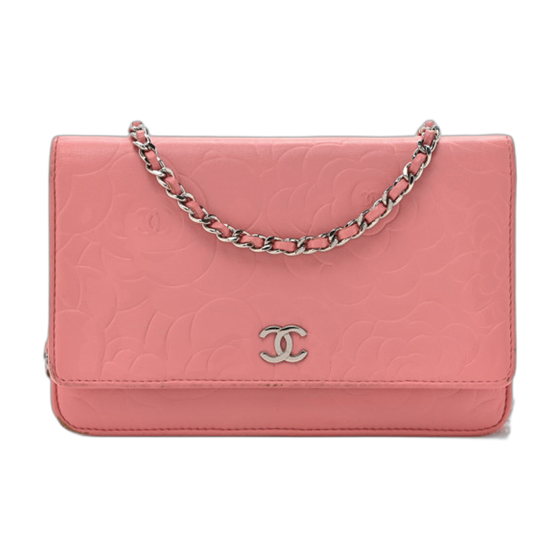 Chanel Wallet on Chain Shoulder in Pink