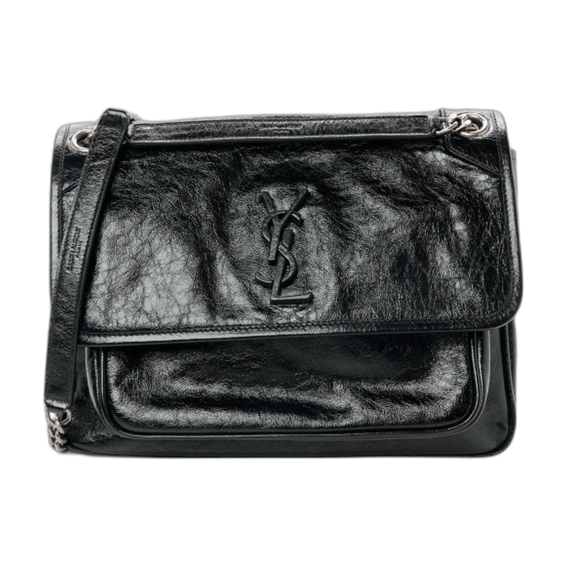 Saint Laurent Niki Shoulder Black Medium