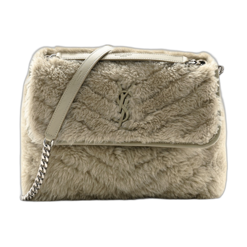 Saint Laurent Niki Shoulder Bag in Grey Medium