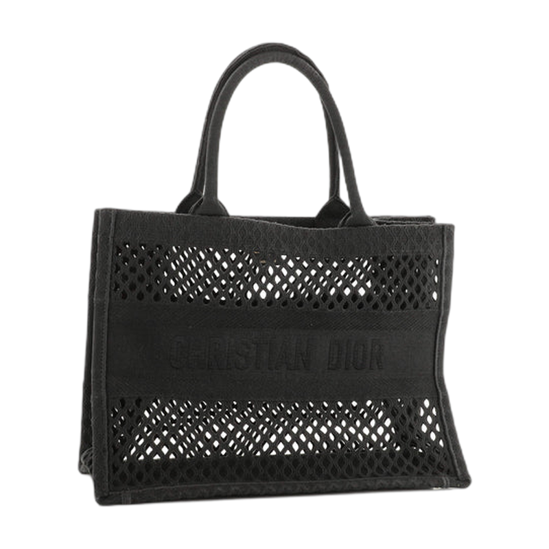 Dior Book Tote Bag Black Medium