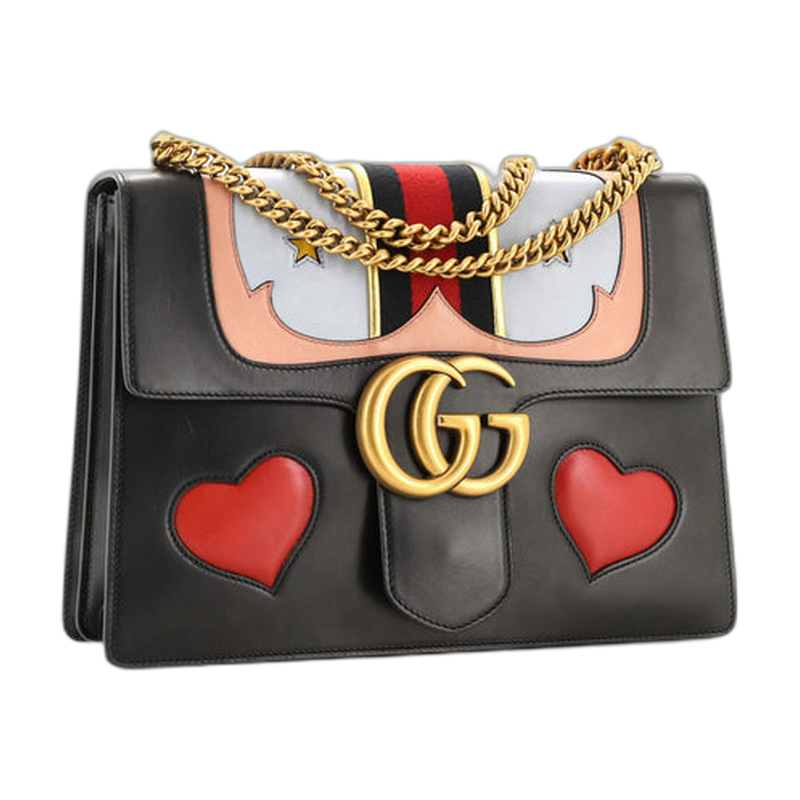 Gucci Marmont Shoulder Bag in Black