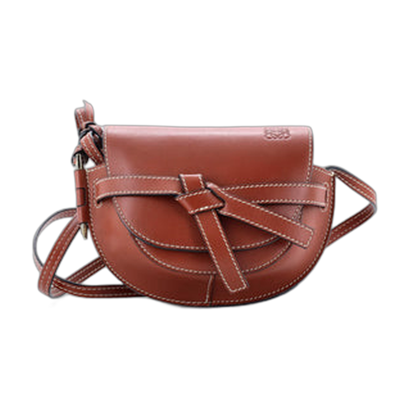 Loewe Gate Shoulder Brown Mini