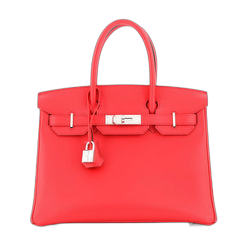 Hermes Birkin Top Handle Red 30