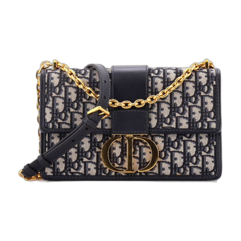 Dior 30 Montaigne Shoulder Bag in Blue
