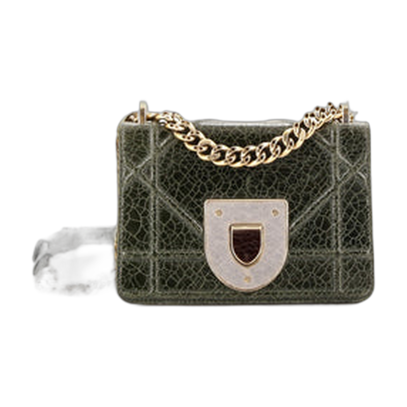 Dior Diorama Shoulder Green Small