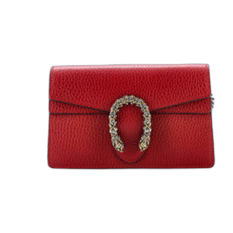 Gucci Dionysus Shoulder Bag in Red Super Mini