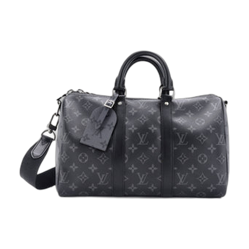 Louis Vuitton Keepall Bandouliere Duffle Black 35