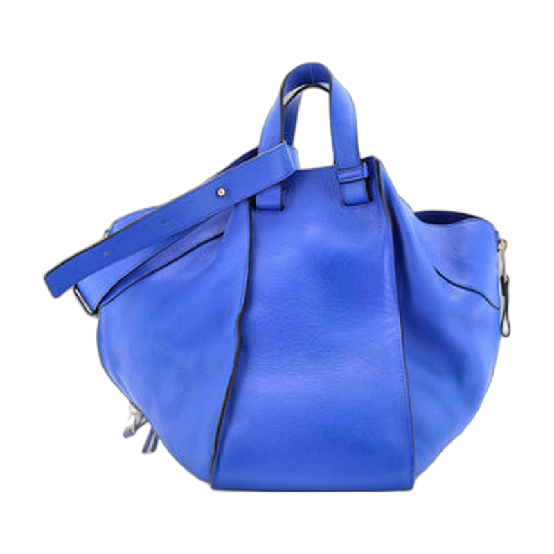 Loewe Hammock Shoulder Bag Blue Medium