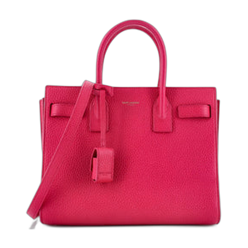 Saint Laurent Sac De Jour Top Handle Bag in Pink, Baby