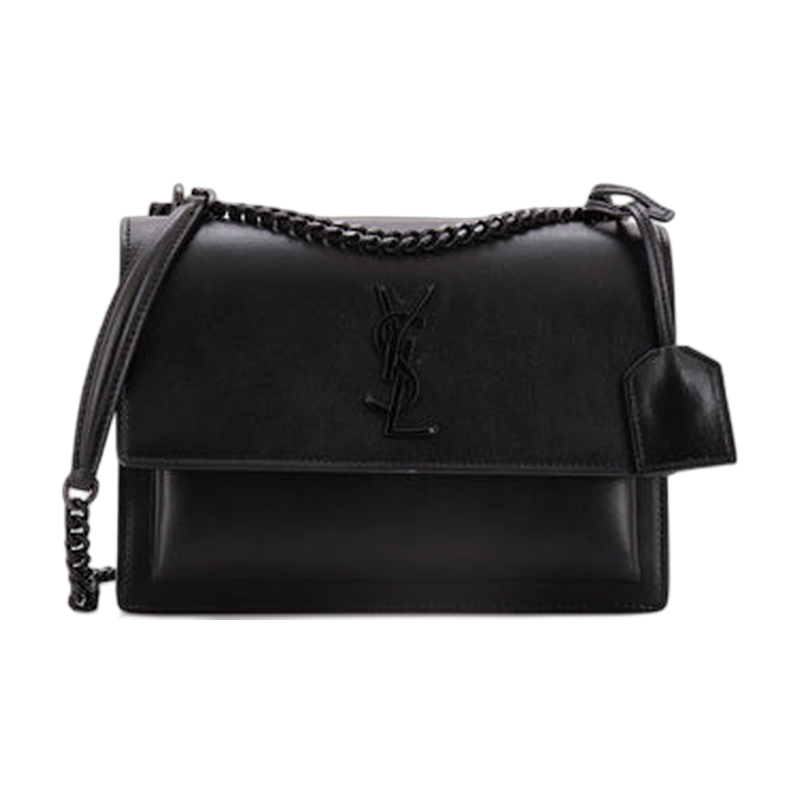 Black Saint Laurent Sunset Shoulder Bag