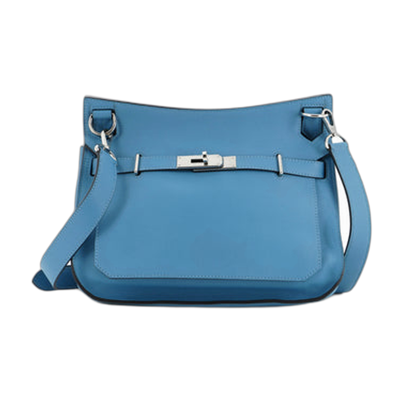 Hermes Jypsiere Shoulder Bag Blue 28