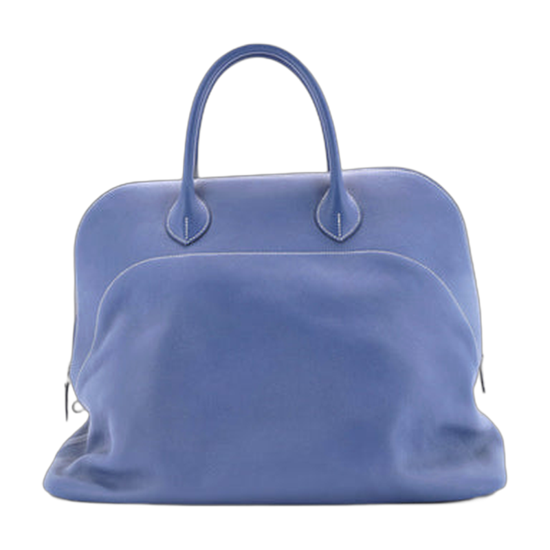 Hermes Bolide Top Handle Blue 45