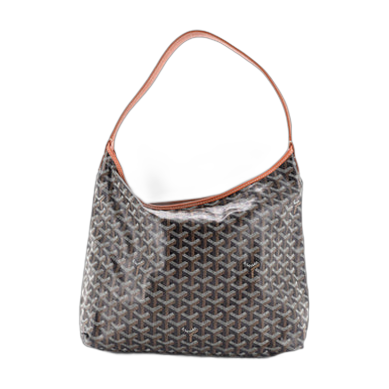 Black Goyard Boheme Hobo Bag