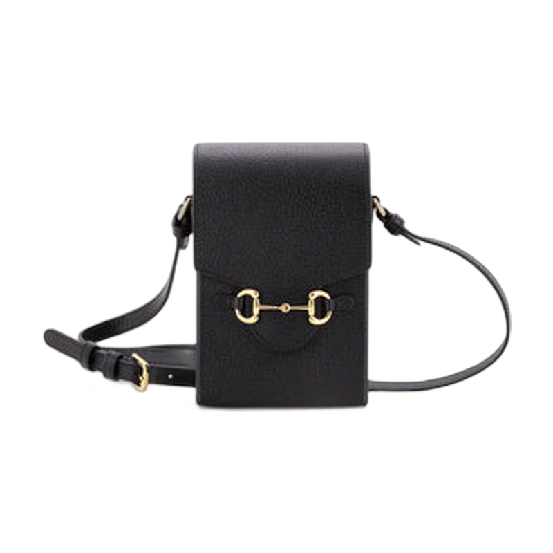 Gucci Horsebit 1955 Shoulder Bag Mini in Black