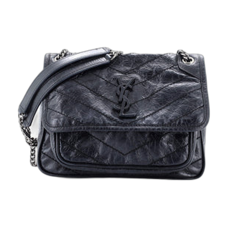 Saint Laurent Niki Shoulder Black Baby