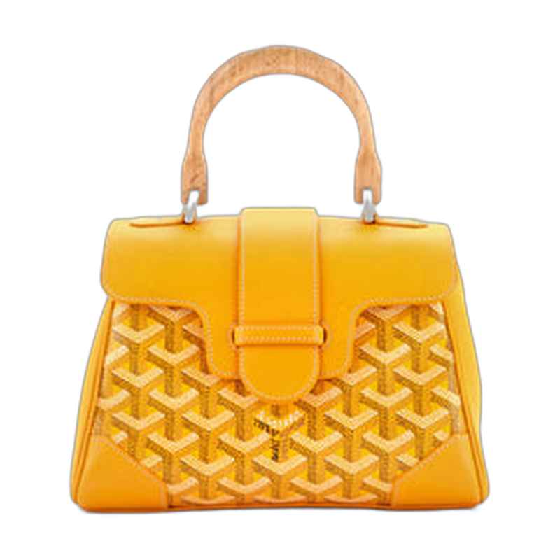 Goyard Saigon Top Handle Yellow Mini