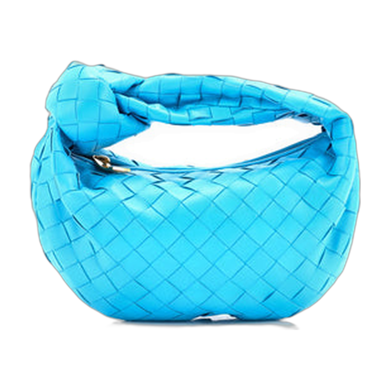 Bottega Veneta Jodie Hobo Blue Mini