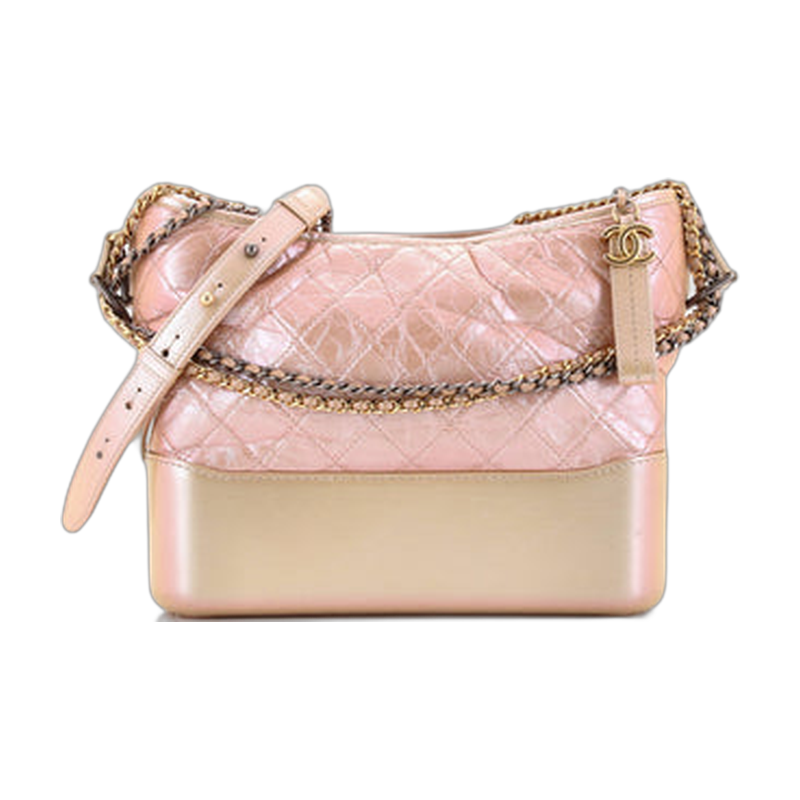 Chanel Gabrielle Shoulder Bag Neutrals Medium Lambskin