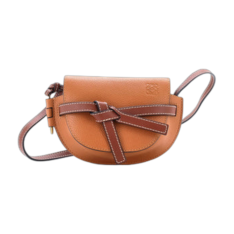 Loewe Gate Shoulder Brown Mini