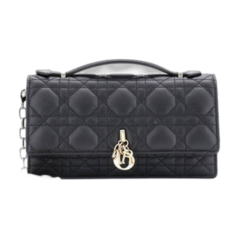 My Dior Top Handle Black Mini Lambskin