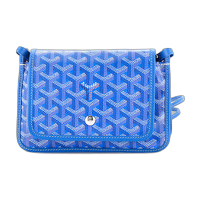 Goyard Plumet Clutch Bag Blue None