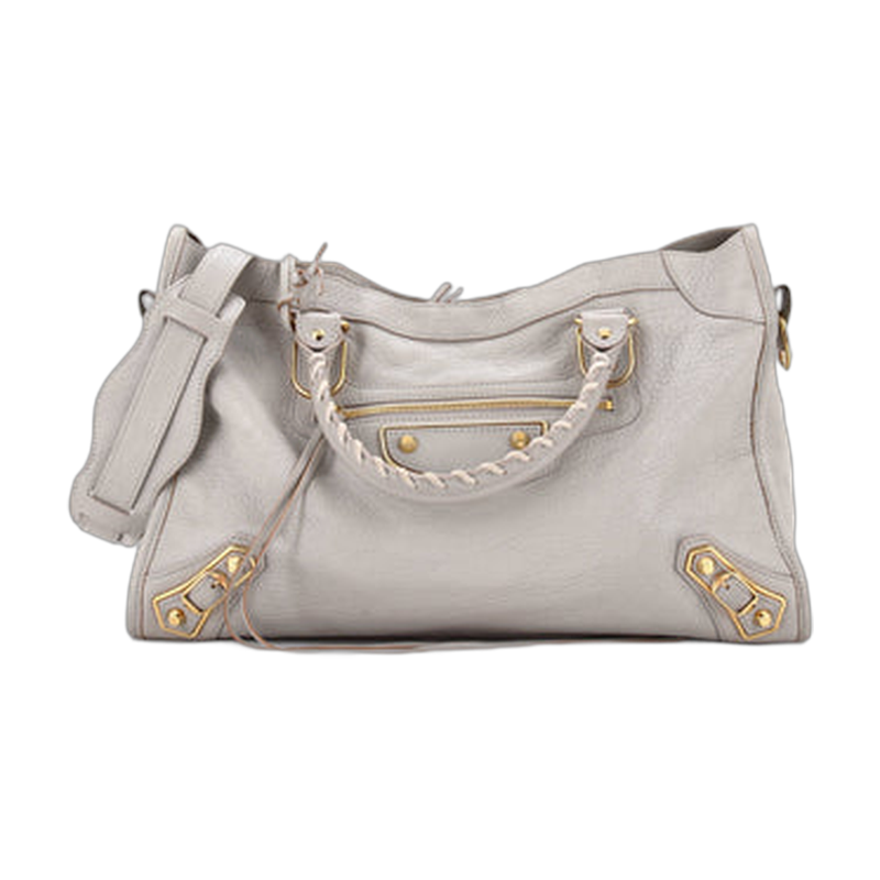 Balenciaga City Top Handle Neutrals Medium