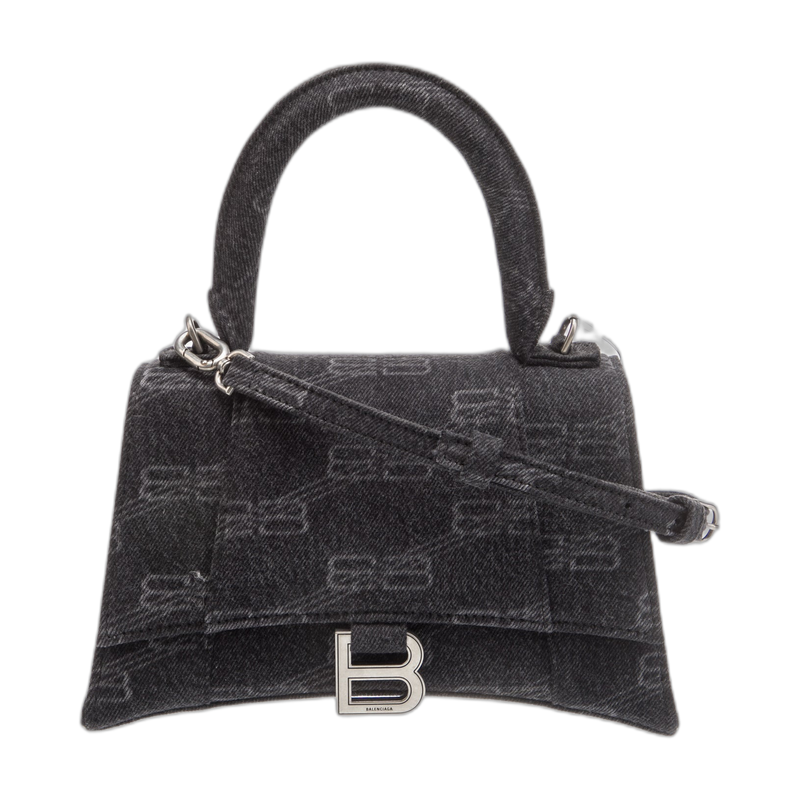 Balenciaga Hourglass Top Handle Grey Small