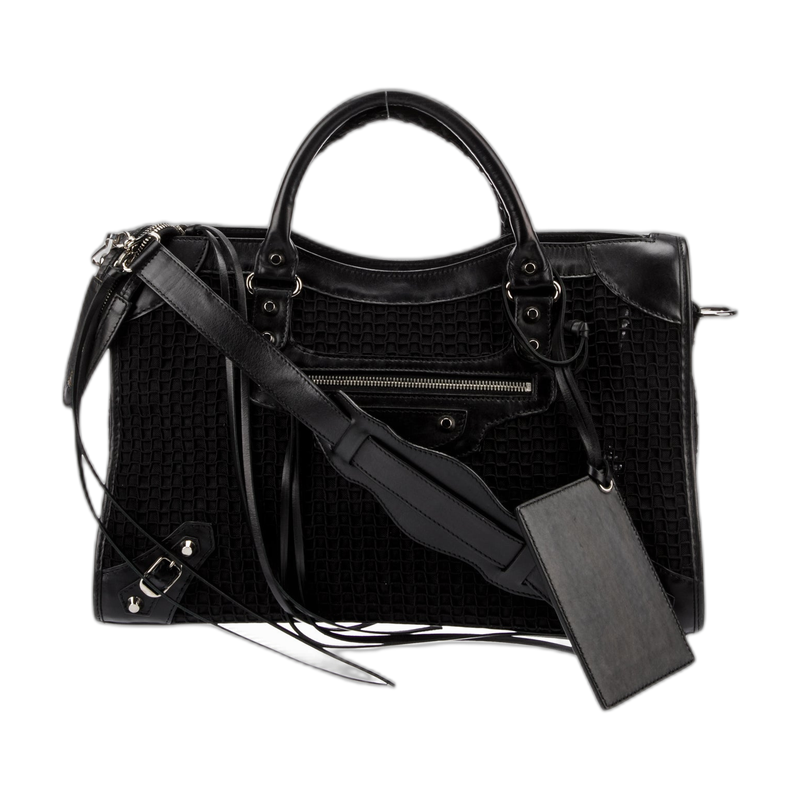 Balenciaga City Top Handle Black