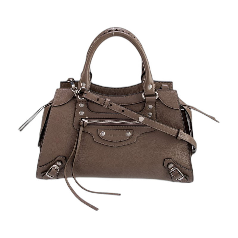 Balenciaga City Top Handle Neutrals Small