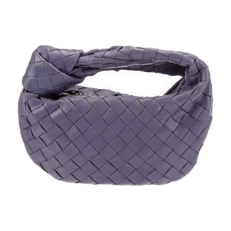 Bottega Veneta Jodie Hobo Purple Mini