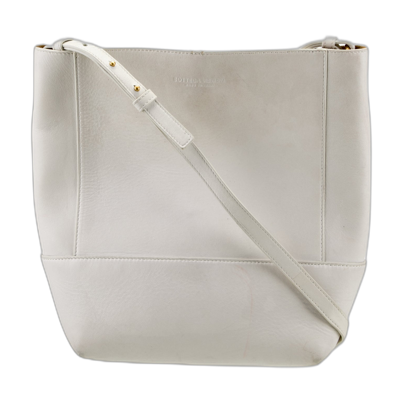 Bottega Veneta Messenger in White
