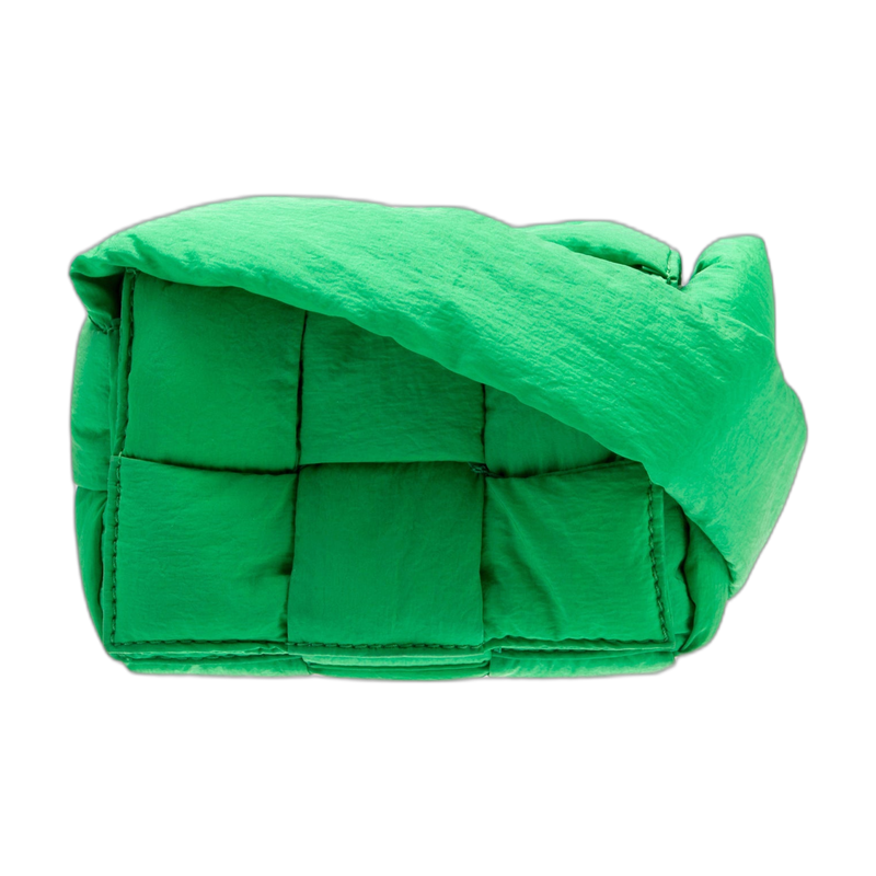 Bottega Veneta Padded Cassette Crossbody Green