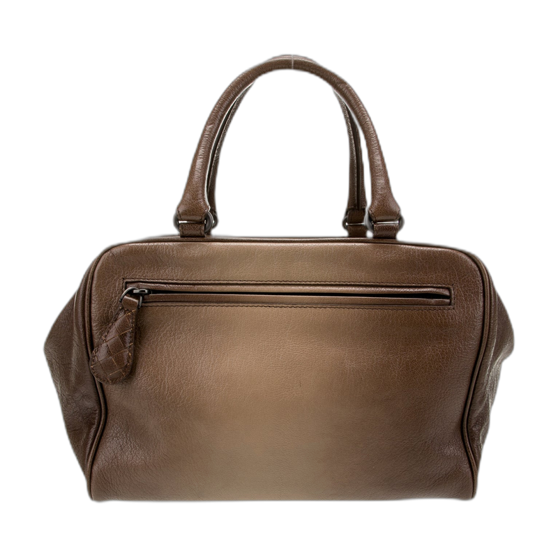Bottega Veneta The Pouch Clutch Brown