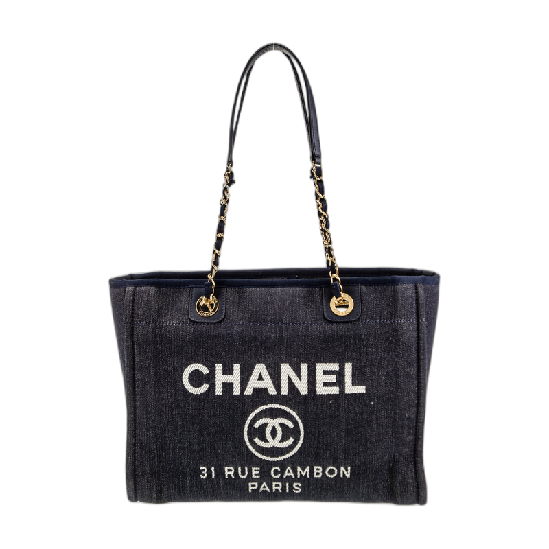 Chanel Deauville Tote in Blue
