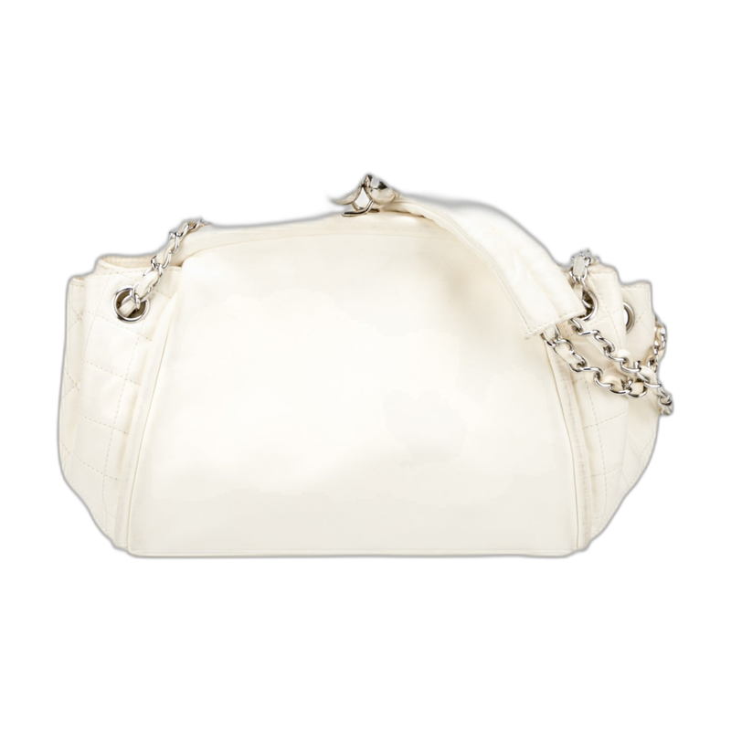 Chanel Accordion Shoulder in Neutrals