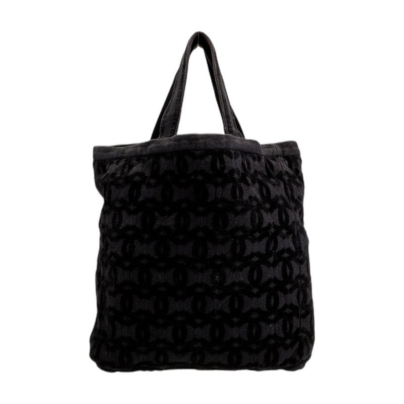 Chanel Beach Tote Bag Black