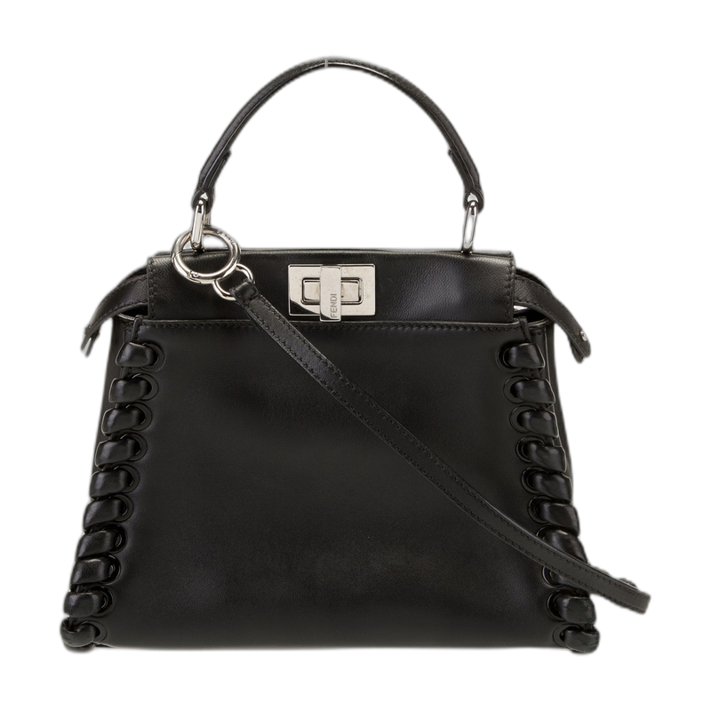 Fendi Peekaboo Top Handle in Black