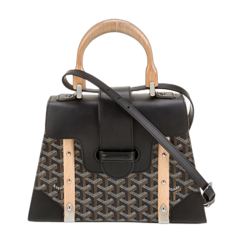 Goyard Saigon Top Handle Black PM