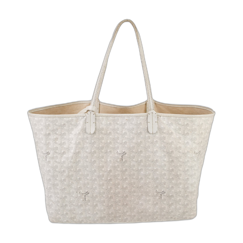 Goyard St Louis Tote Bag White pm