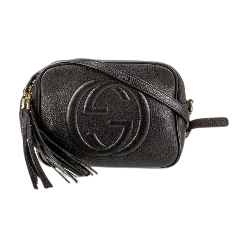Gucci Soho Disco Crossbody in Black