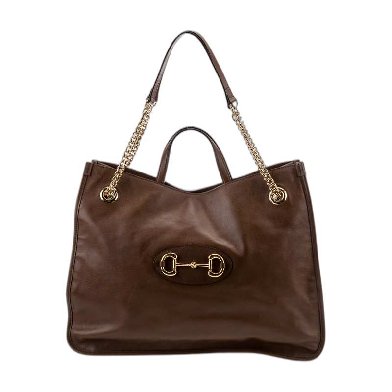 Gucci Horsebit 1955 Shoulder Bag in Brown