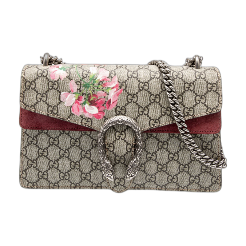 Gucci Dionysus Shoulder Bag in Neutrals Small Canvas