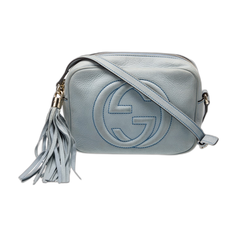 Gucci Soho Disco Crossbody Bag in Blue