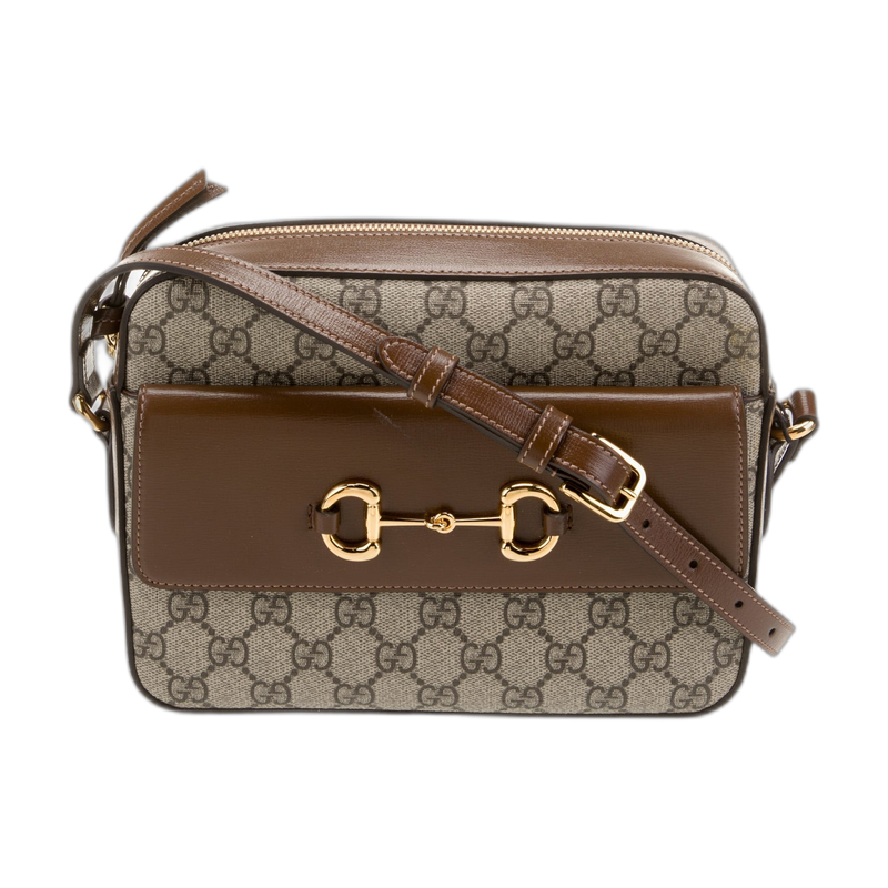 Gucci Horsebit 1955 Shoulder Bag in Neutrals