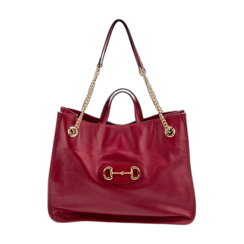 Gucci Horsebit 1955 Shoulder Bag in Red