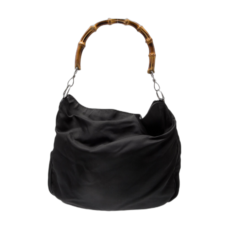 Gucci Bamboo Top Handle Bag Black